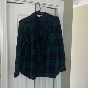 Green & Blue Flannel